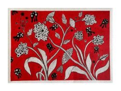 Red life Garden by Dr. Gopi Tatamiya
